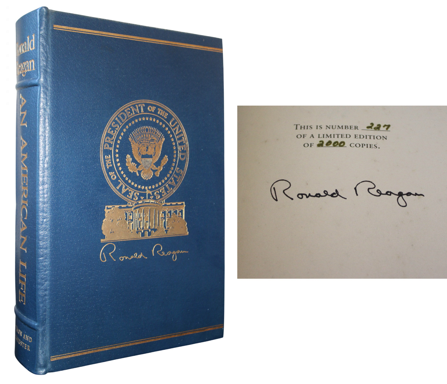 Ronald Reagan ~ Signed Autograph \