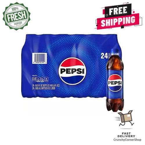 Pepsi Cola 16.9 fl. oz., 24 pk. 