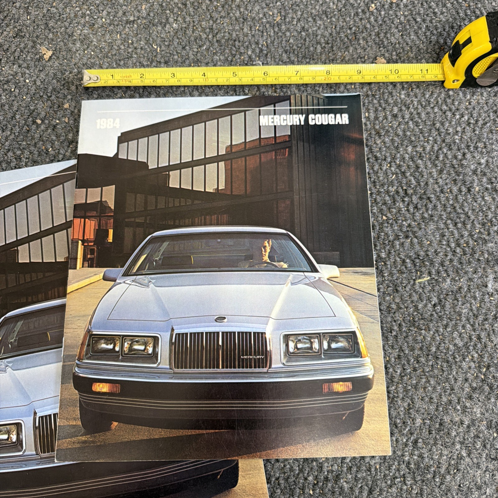 Original 1984 Mercury Cougar Sales Brochure XR-7 NOS