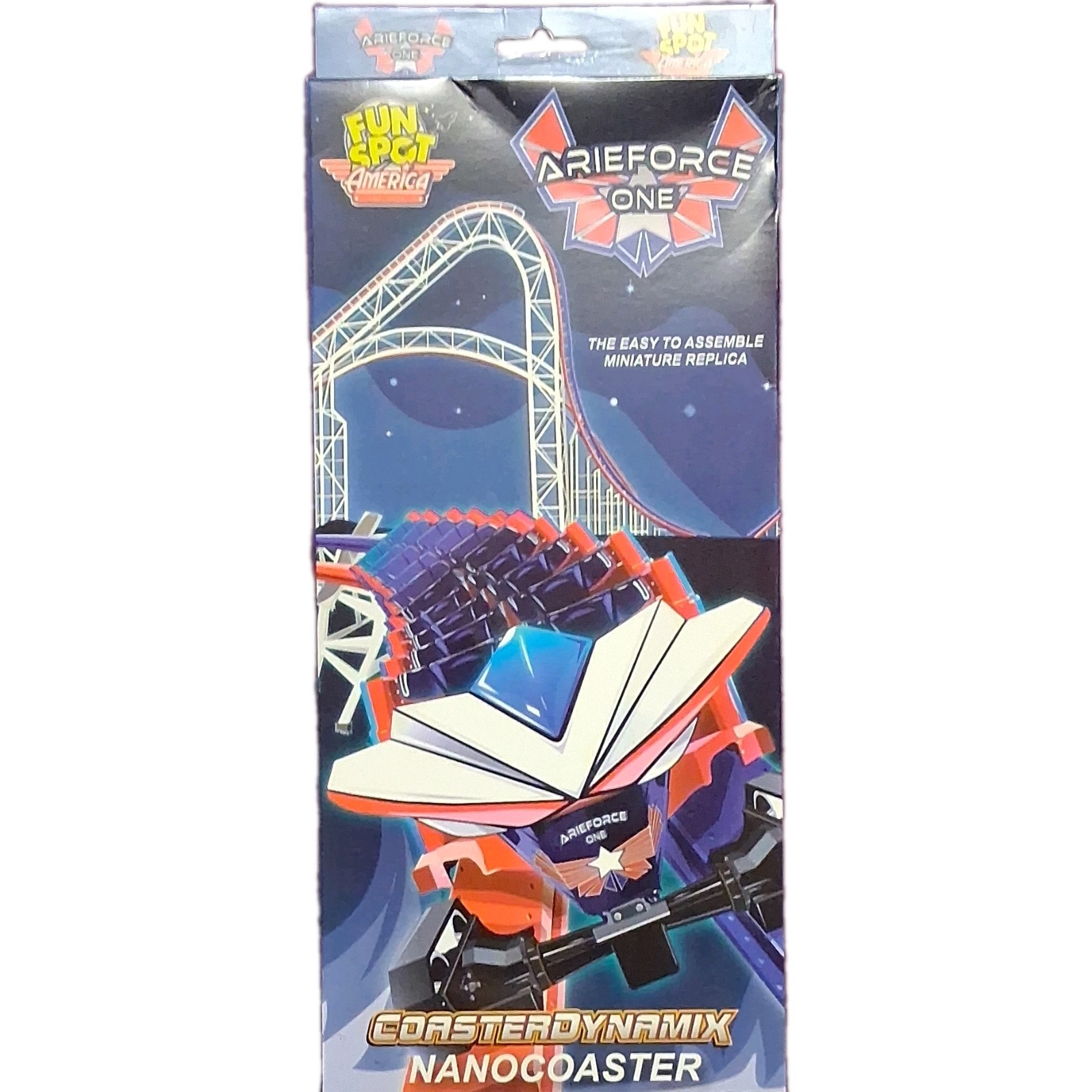 Coaster Dynamix ArieForce One  Nanocoaster Steel Build-It-Yourself Model Kit