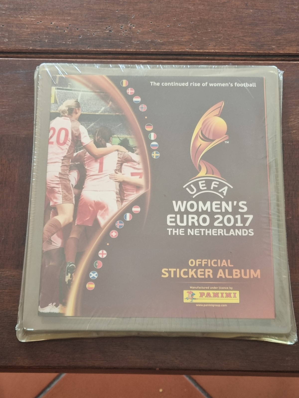 PANINI UEFA WOMEN EURO 2017 THE NETHERLANDS ALBUM + FULL SET STICKERS - SEALED