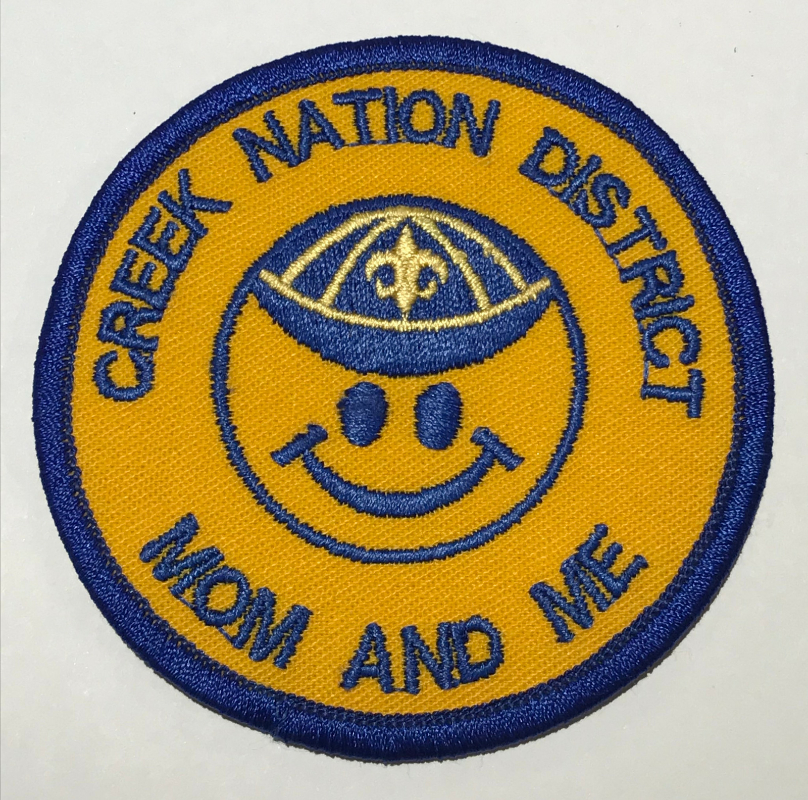 Creek Nation District Oklahoma Mom and ME Boy Scout Patch BC7