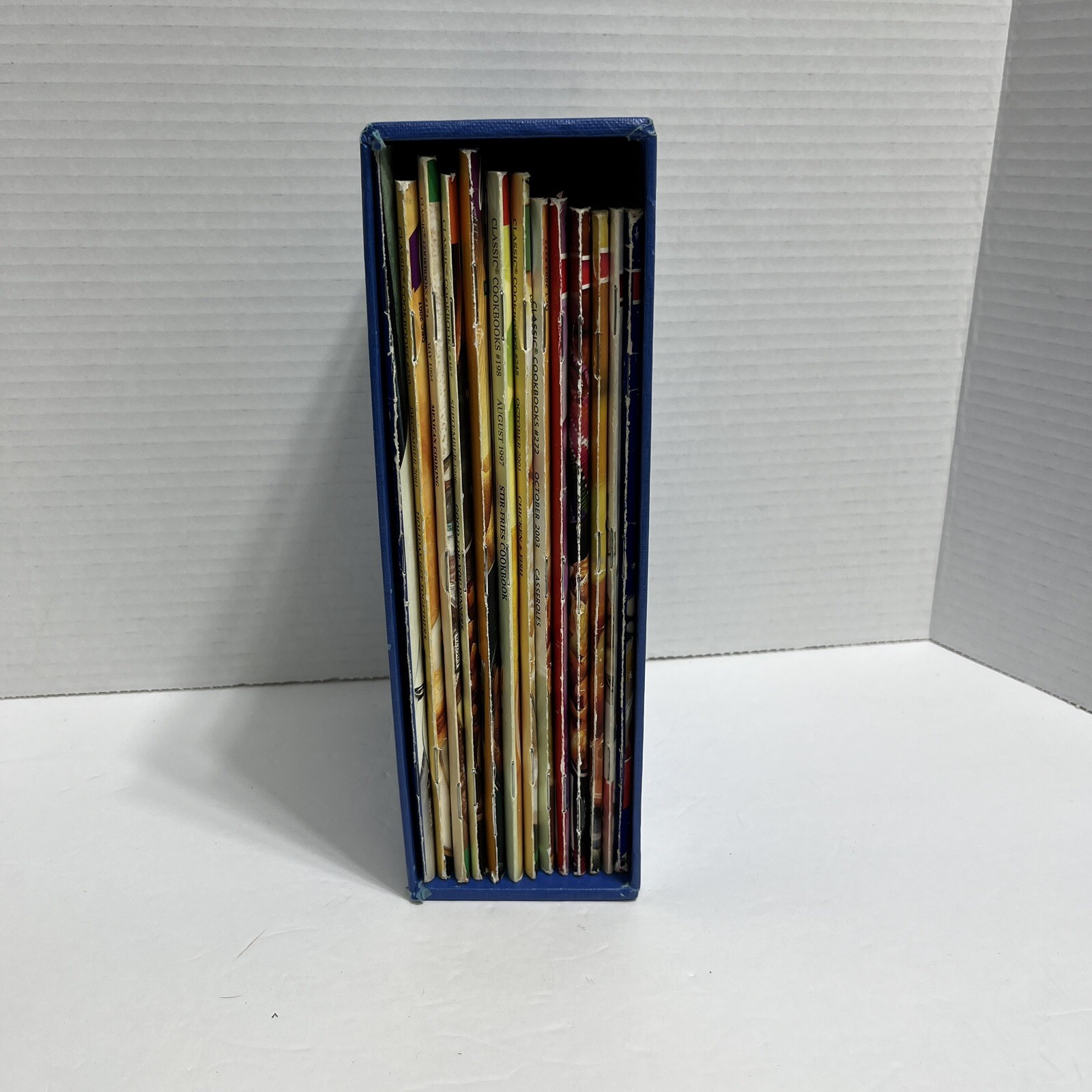 Pillsbury Cook Booklets In Blue Case