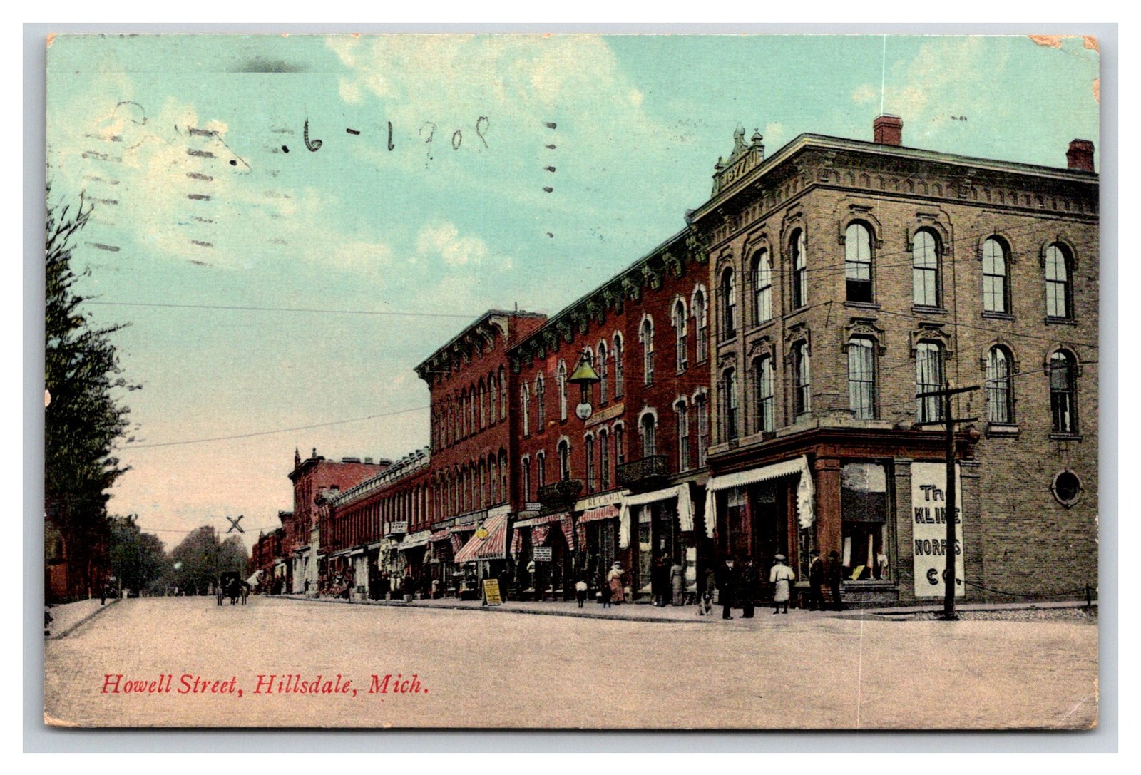 Howell Street Hillsdale Michigan MI