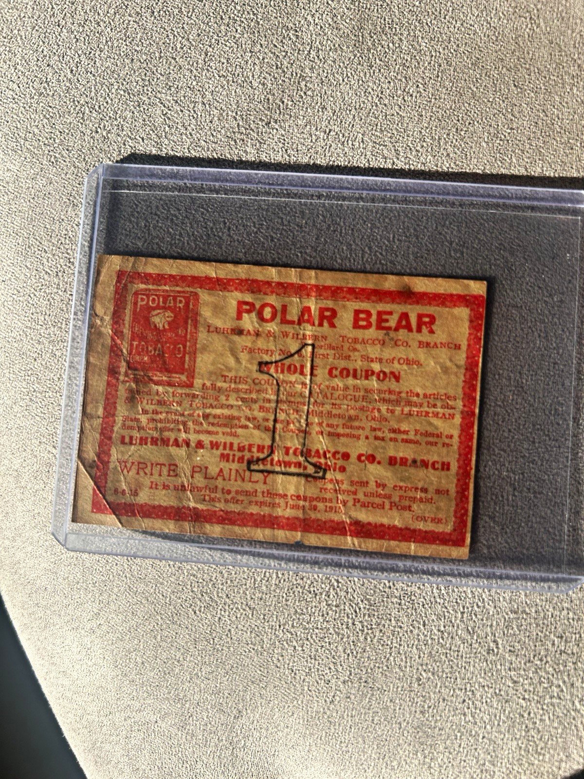 Polar Bear Tobacco Co. Branch Luhrman & Wilbern Middletown OH