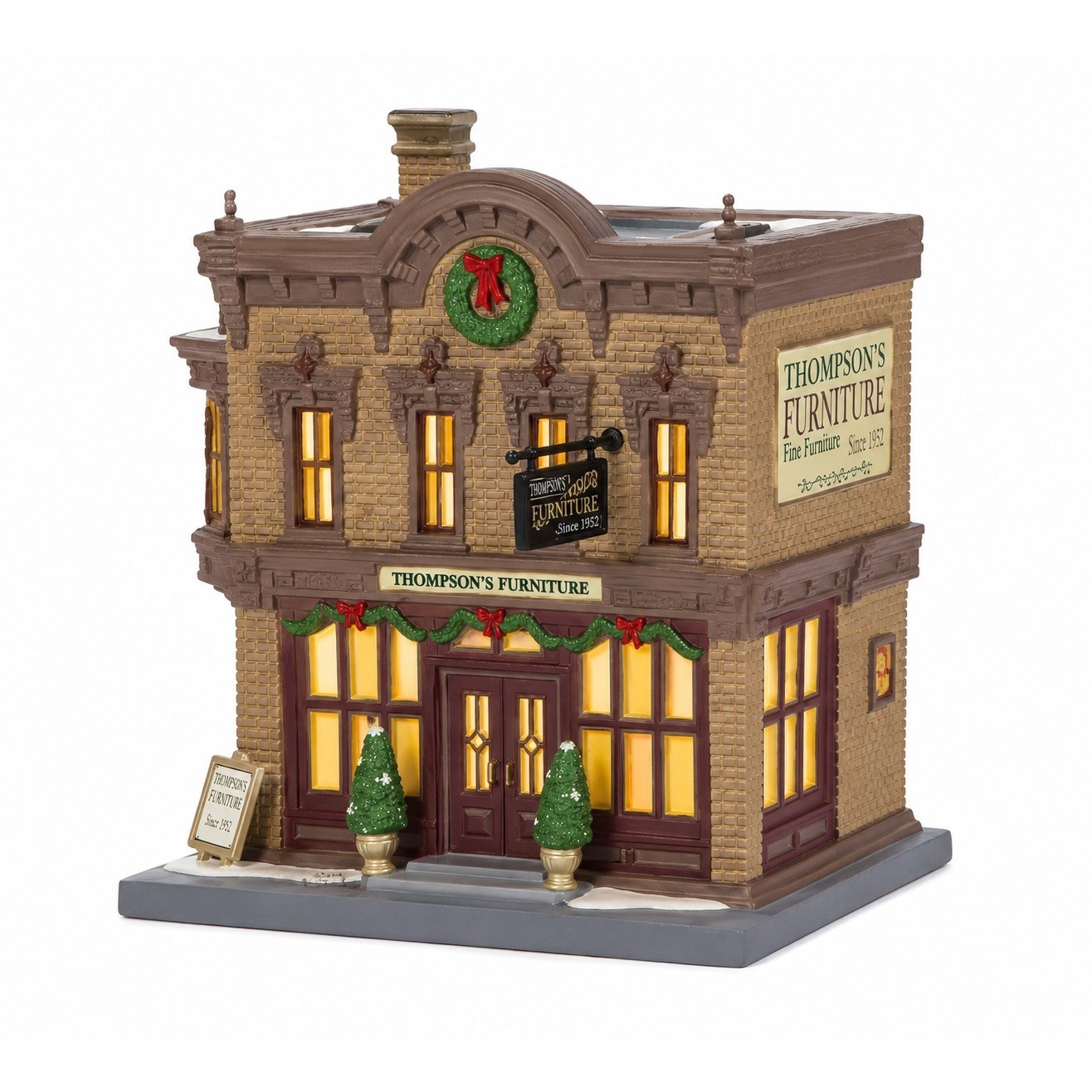 Department 56 Christmas in the City Thompson\'s Furniture Store NEW Village Department 56 Christmas in the City Thompson\'s Furniture Store NEW Village