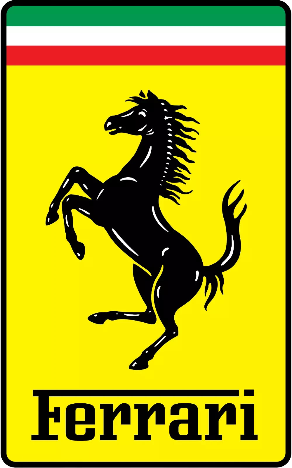 Ferrari Logo Sticker Classic window laptop bumper vinyl decal