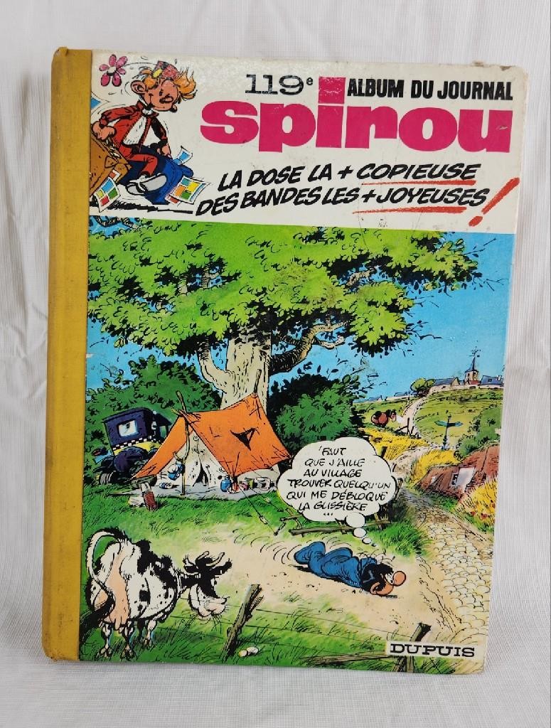 Vintage Dupuis Spirou Album du Journal 119 Edition