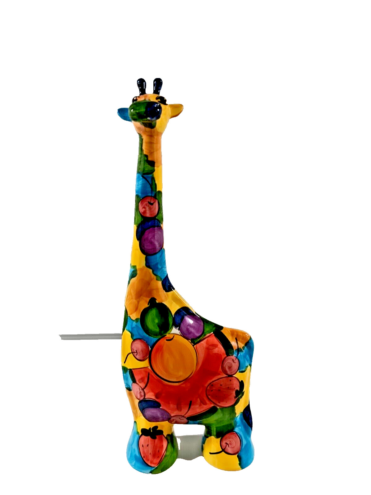 Vintage Orig TUROV Art Ceramic Giraffe 21.8\