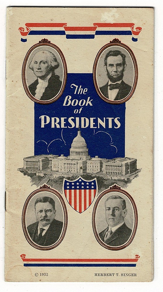 The Book of Presidents (1932) print sales sample