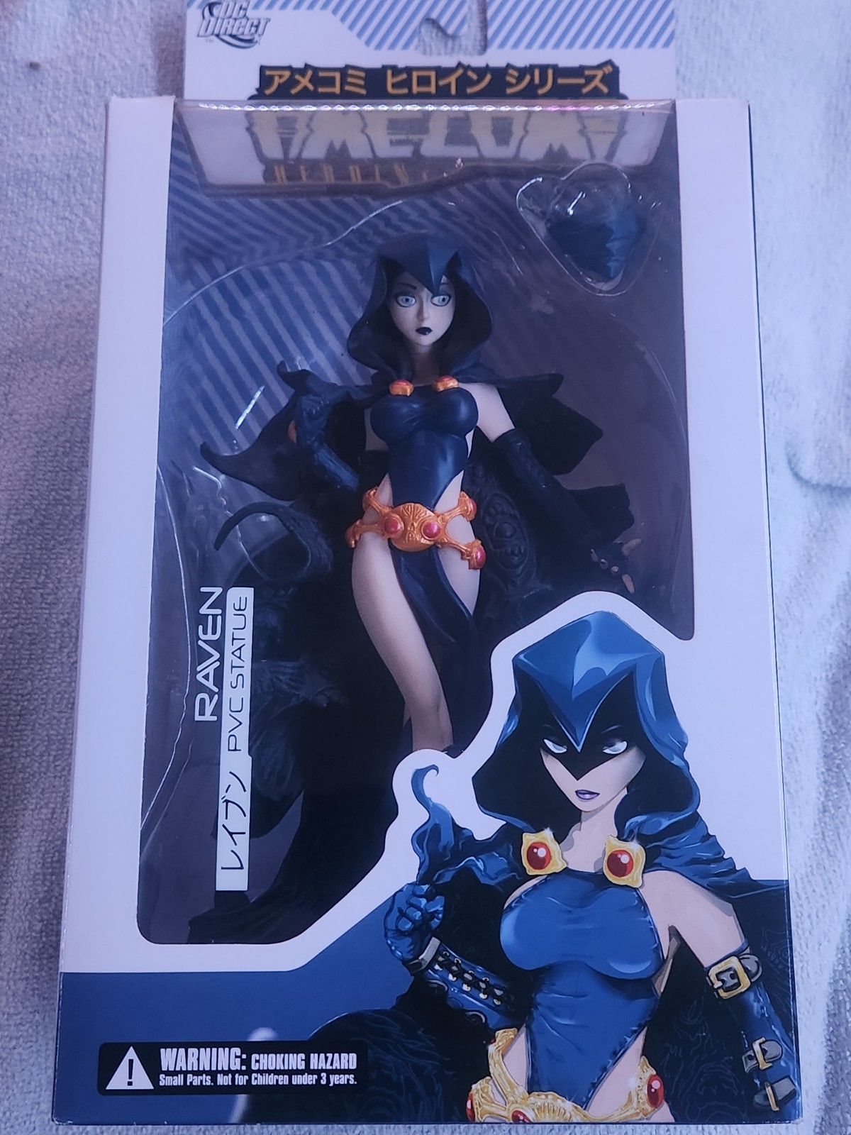 DC Direct Ame-Comi Heroine Series Raven PVC Figure