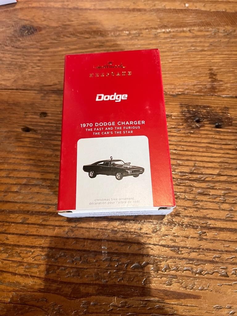 Hallmark Keepsake Ornament 2021 1970 Dodge Charger The Fast and the Furious Car