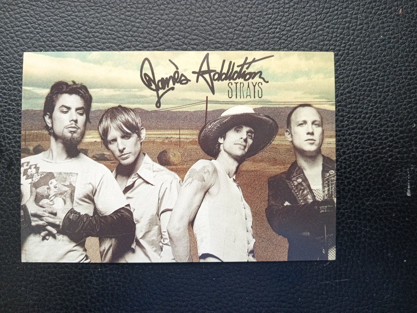 Postcard Vintage Jane\'s Addiction Strays Dave Navarro Perry Farrell Porno Pyros