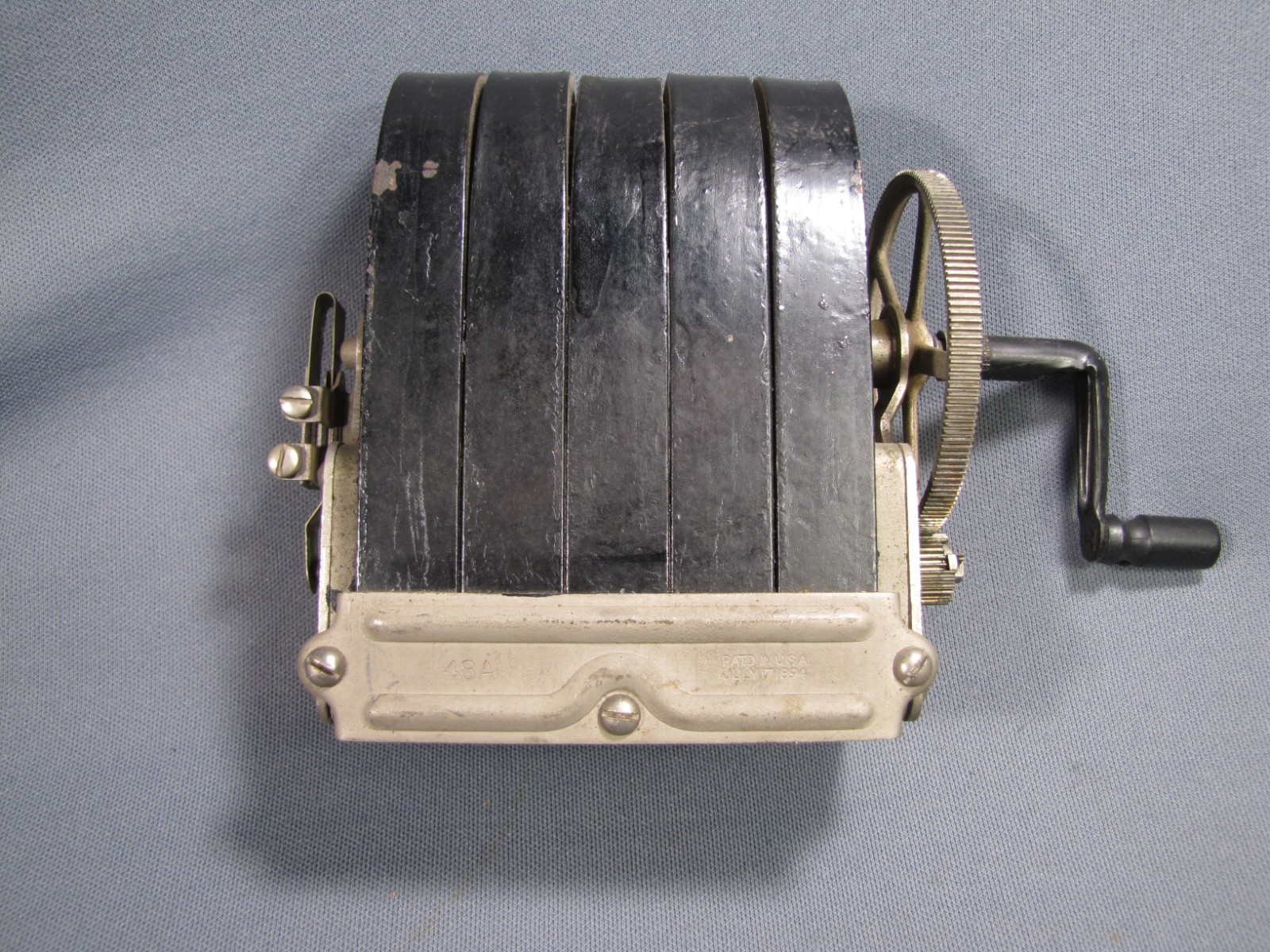 Antique 48A WESTERN ELECTRIC Wall Phone 5 Bar Magneto - Tested Works - Patd 1894