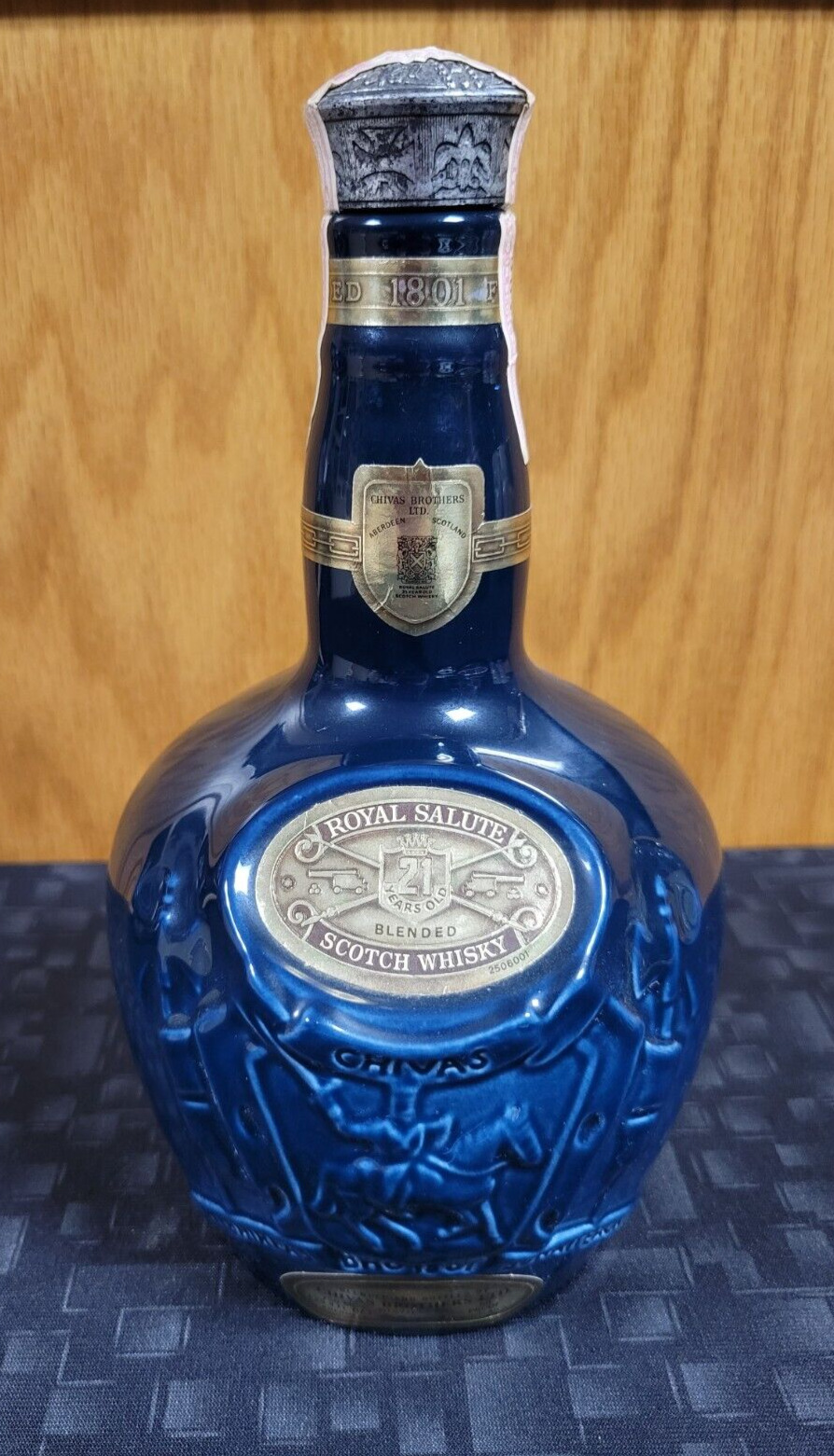 Chivas Brothers Ltd, Wade England Bottle, Royal Salute Scotch Whiskey, 21 Years