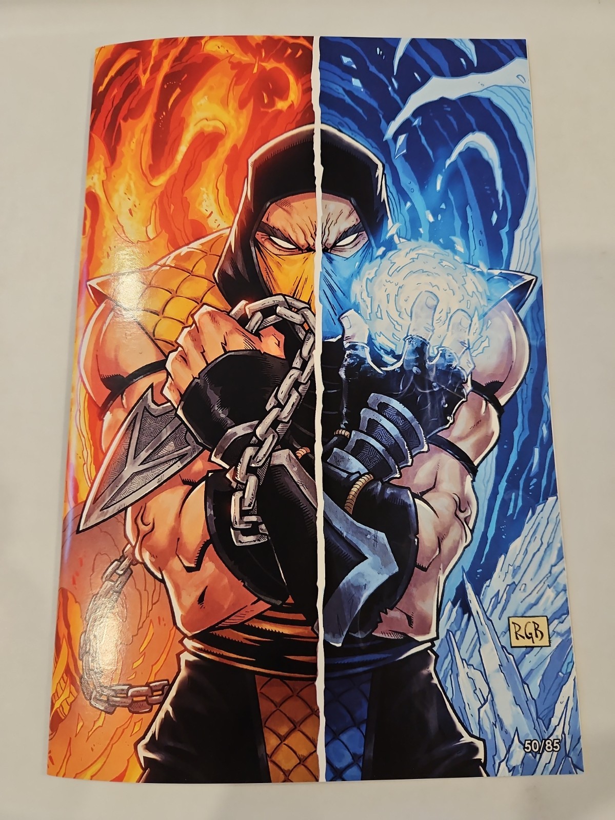 Fame: Ed Boon Mortal Kombat- NYCC Virgin variant Exclusive Limited To 85