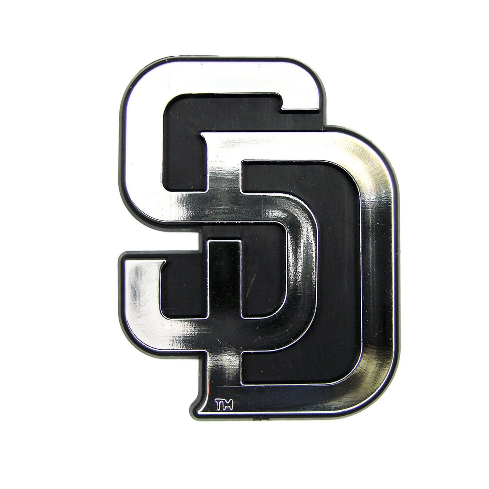 MLB - San Diego Padres Molded Chrome Emblem One Size,