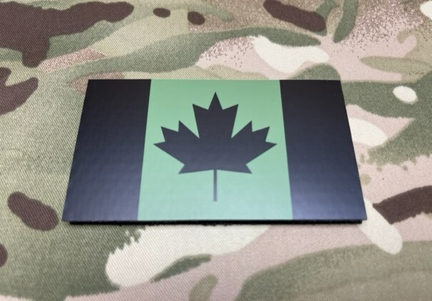 Canadian IR Green Flag Uniform Patch JTF-2 CSOR CANSOFCOM SOG Infrared 