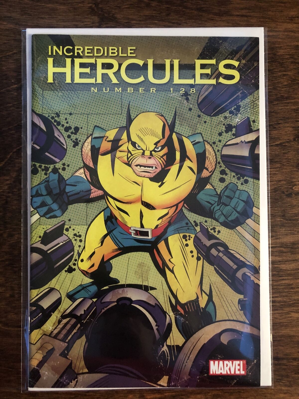 Marvel - INCREDIBLE HERCULES #128 - Wolverine Variant  2009