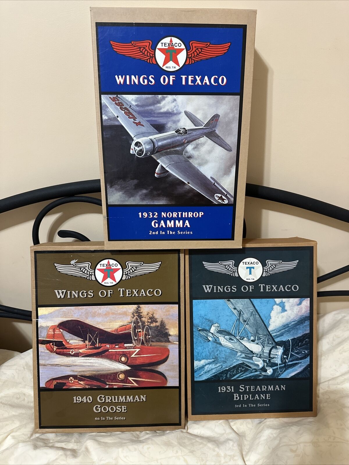Vintage Wings of Texaco Lot Of 3. 2,3&4In The Series NIB Brand New