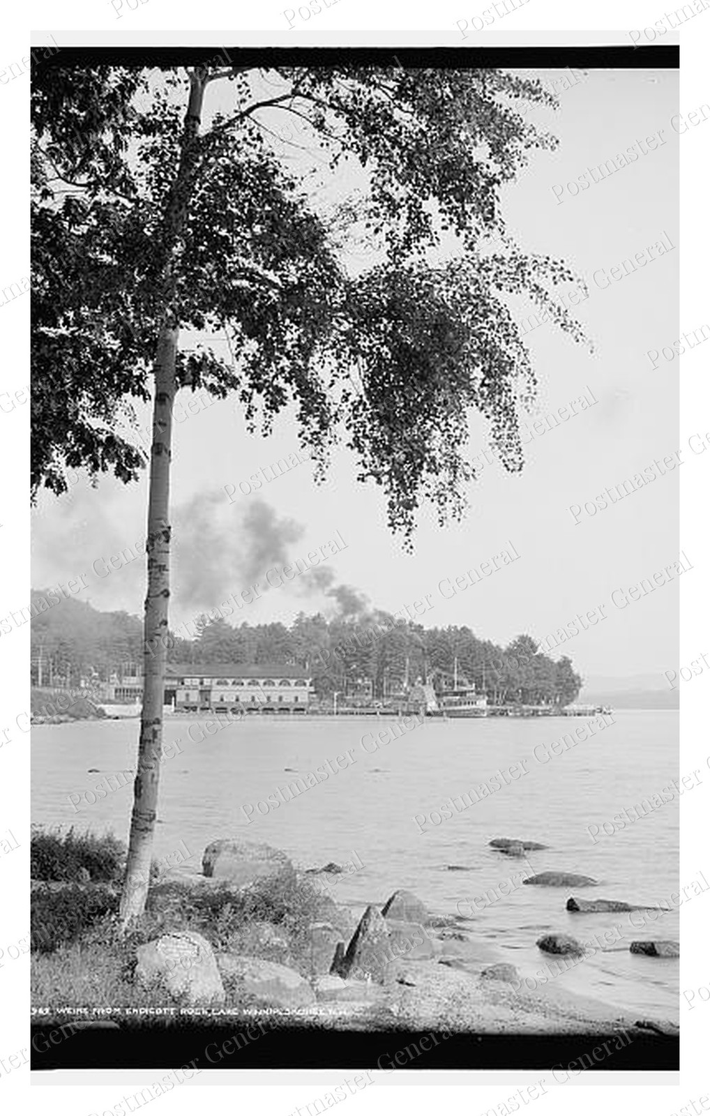 Weirs New Hampshire New Hotel Standard Postcard COPY RPPC