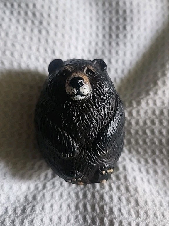Adorable Small Bear Figure Aprox. 2.5 Inches 