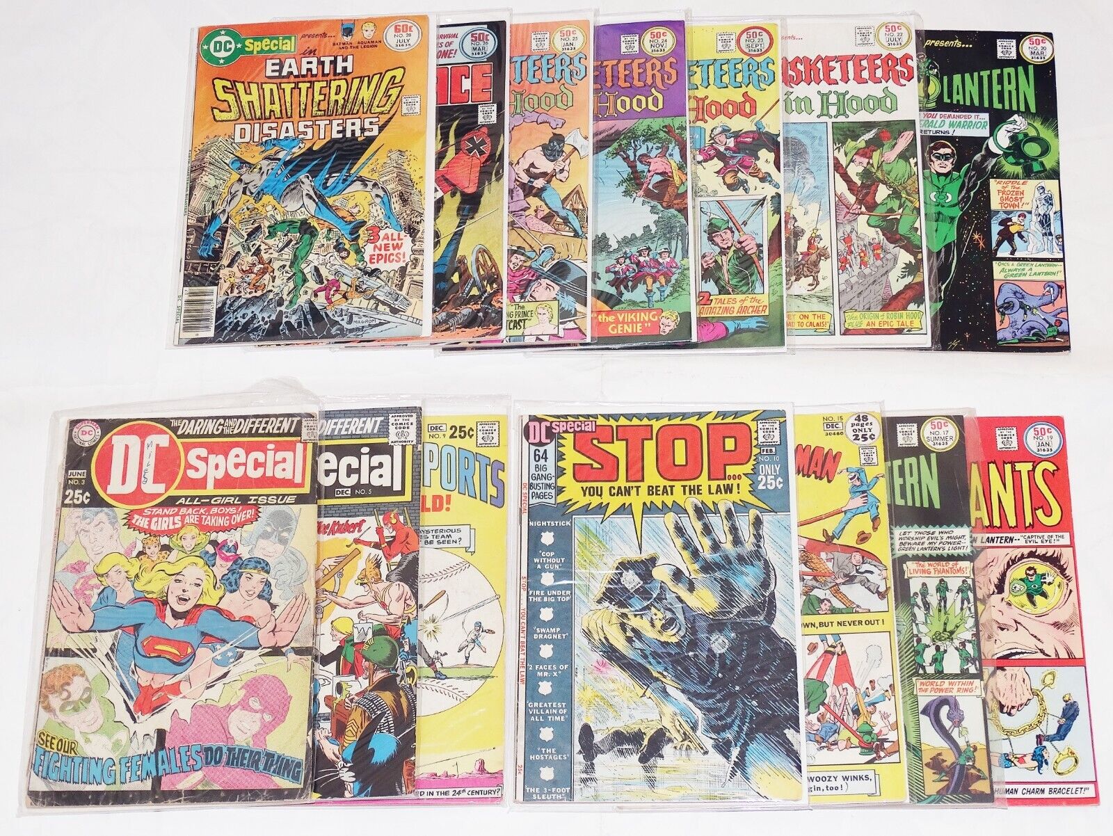 DC Special Lot #3, 5,9,10,15,17,19,20,22-26,28 GD Reader Lot 1969 DC Comics