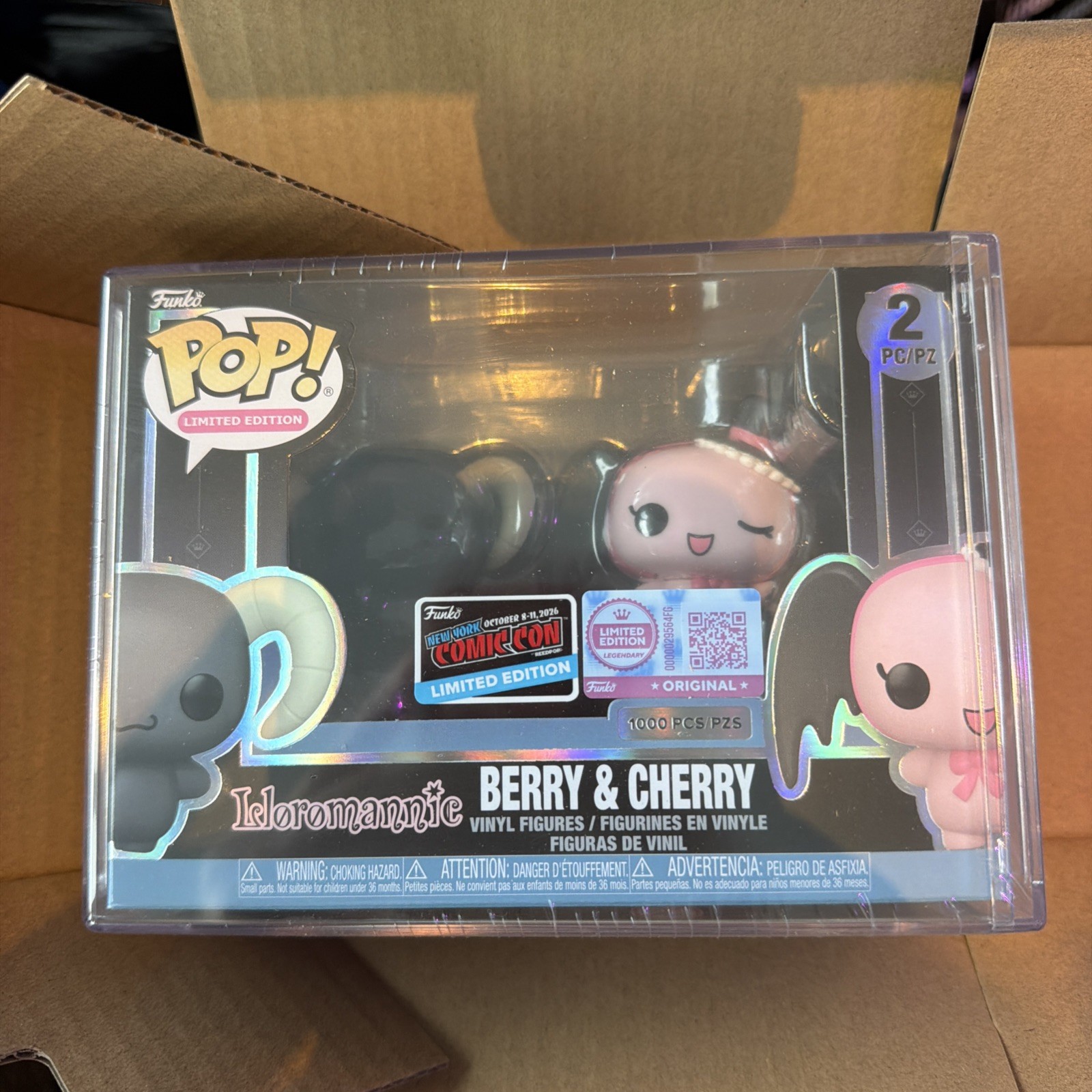 Funko Pop Sanrio: Berry & Cherry New York Comic Con 2026 1000pcs PRESALE