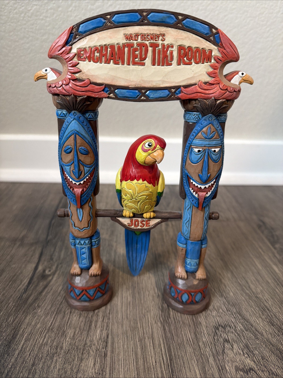 Disney Jim Shore Enchanted Tiki Room Jose statue RARE