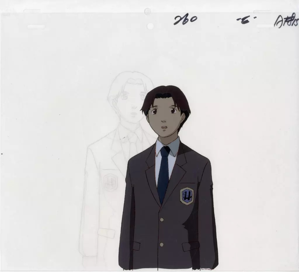 Boogiepop Doesn't Laugh Cel Painting with Background 270x240mm Original Art