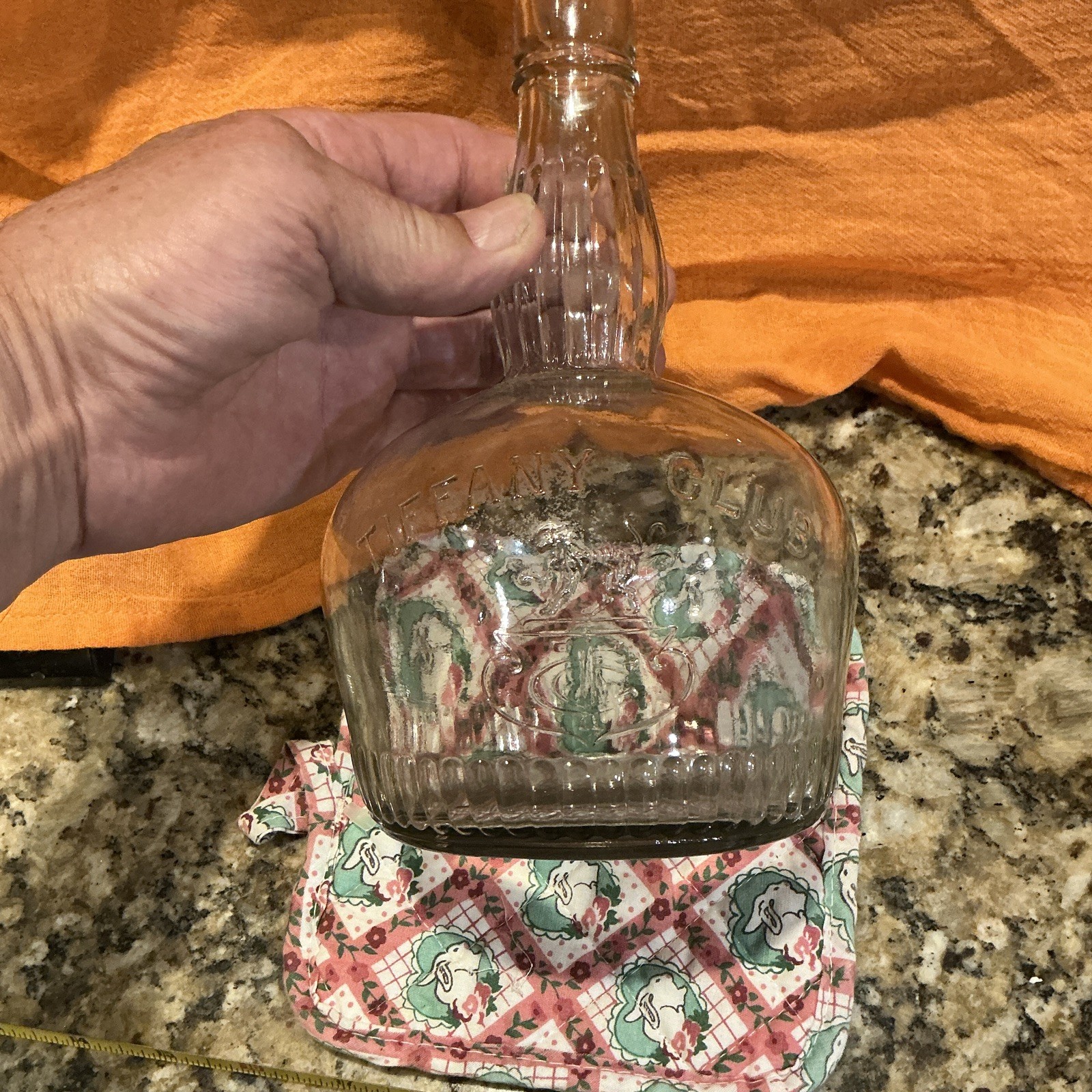 A 1890s Tiffany Club Whiskey Bottle. Rare Find Excellent Condition No Chips A 1890s Tiffany Club Whiskey Bottle. Rare Find Excellent Condition No Chips