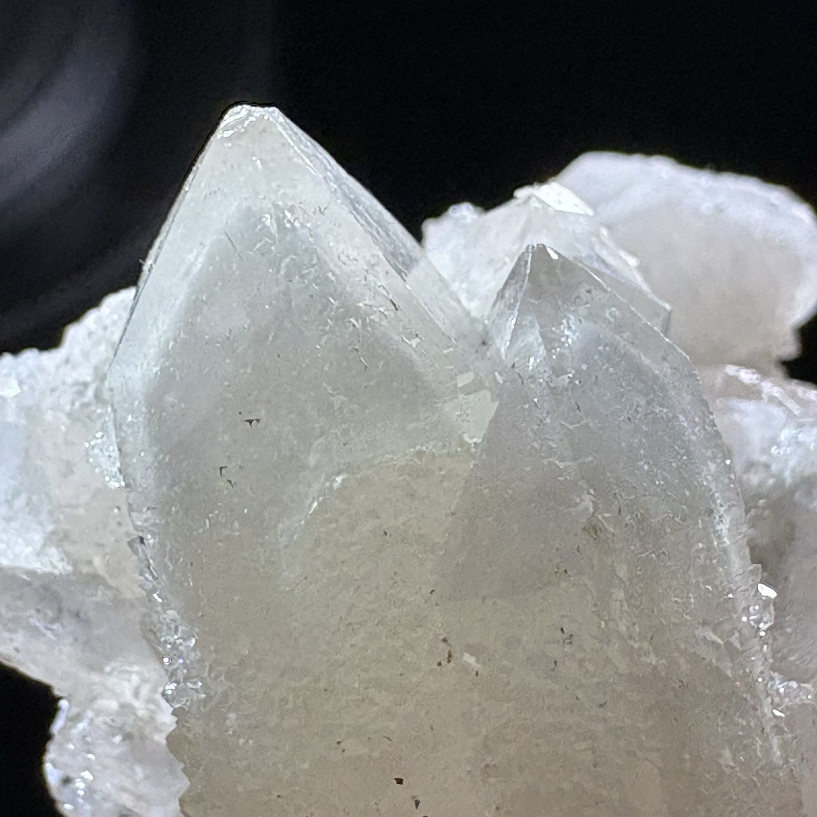 Natural Crystal Druzy Quartz Cluster Pyramid Inclusion Raw Mineral Healing