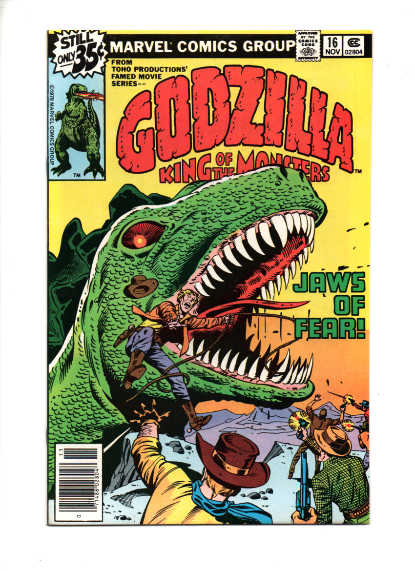 GODZILLA #16 VF/NM 9.0 MOENCH/TRIMPE 'THE GREAT GODZILLA ROUNDUP