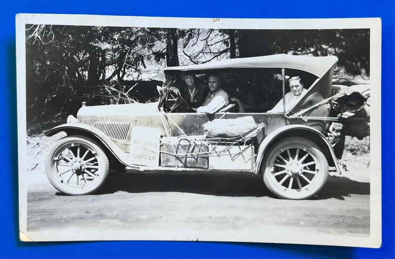 Vintage 1918-22 Buick Model 45 Touring Hills Bros Coffee Original Photo