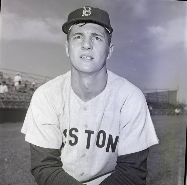 Outfielder Carl Yastrzemski Boston Red Sox shown spring training 1961 Old Photo