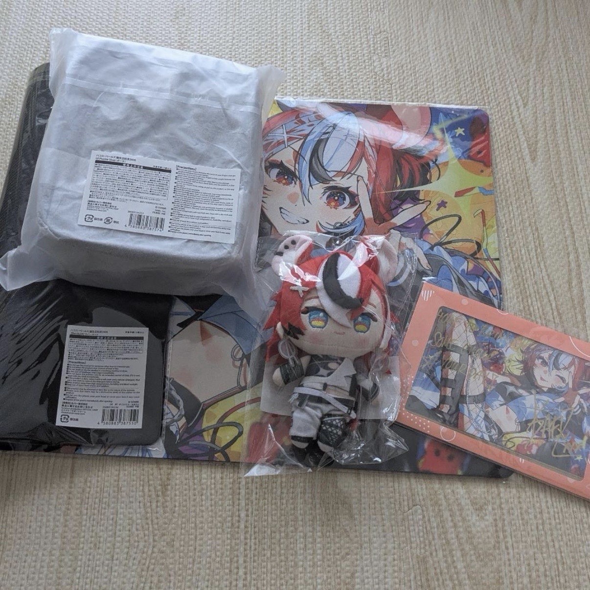 Hololive Hakos Baelz Birthday Celebration 2026 Autograph Postcard Full Set of 4