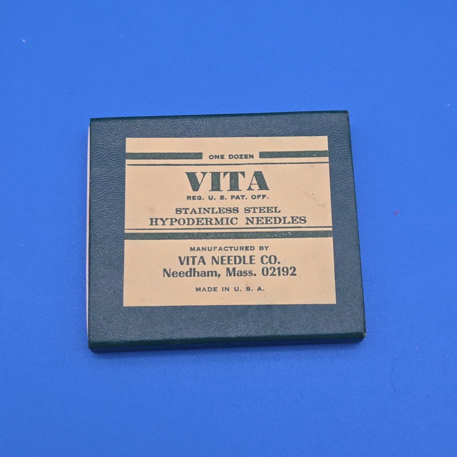 Vintage Vita Stainless Steel Hypodermic Needles 23 Gauge X 1 Inch Display Only