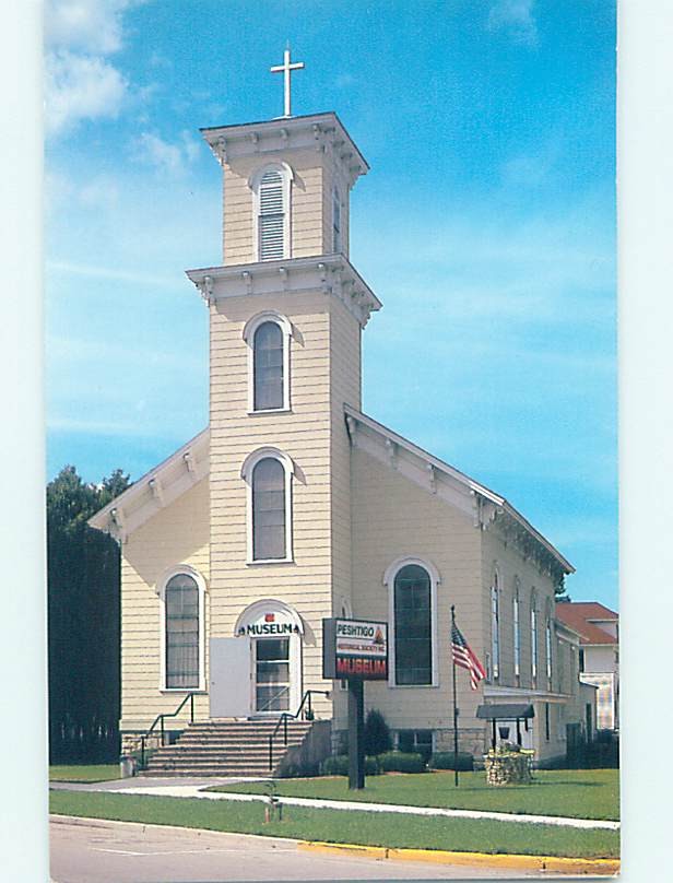 Unused Pre-1980 MUSEUM SCENE Peshtigo Wisconsin WI hr0557 Unused Pre-1980 MUSEUM SCENE Peshtigo Wisconsin WI hr0557