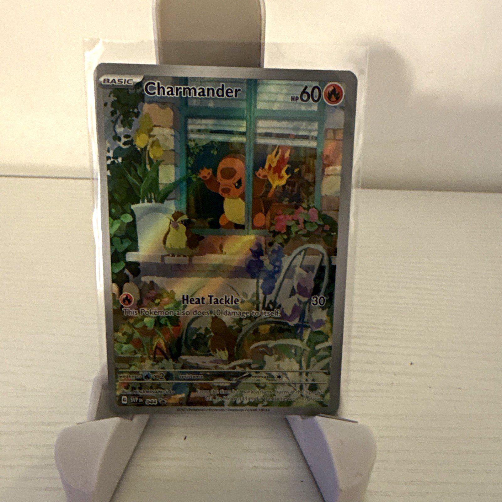 Pokémon TCG Charmander 044 SV: Scarlet & Violet Promo Full Art Holo English