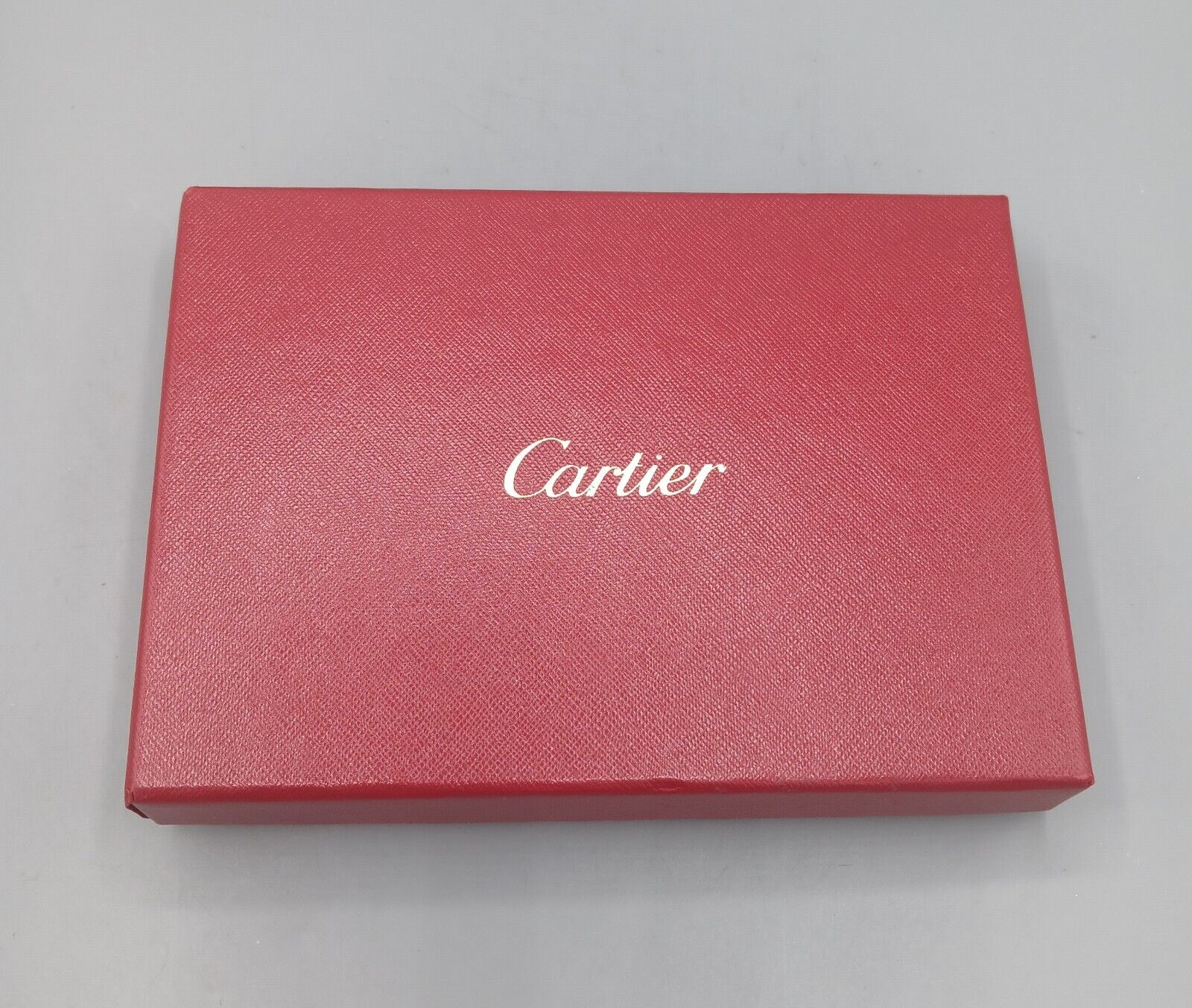 Authentic CARTIER Stationary Box 9 Note Cards Office Supplies Designer *READ*