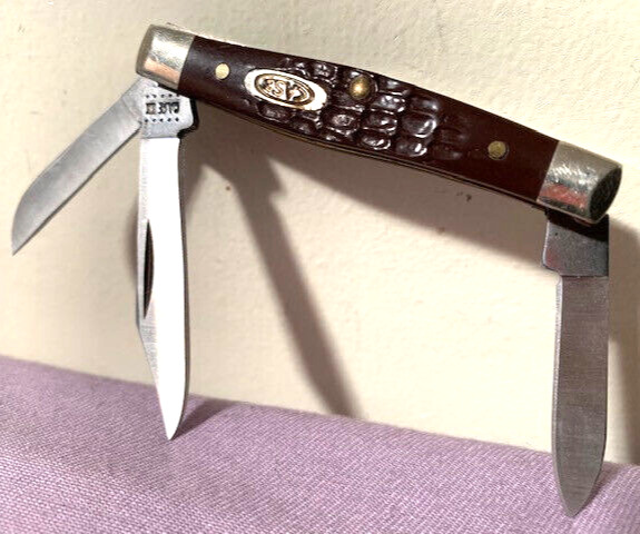 Case XX 6333 SS 10 Dot Small Stockman 3 Blade Folding Pocket Knife -- New Other