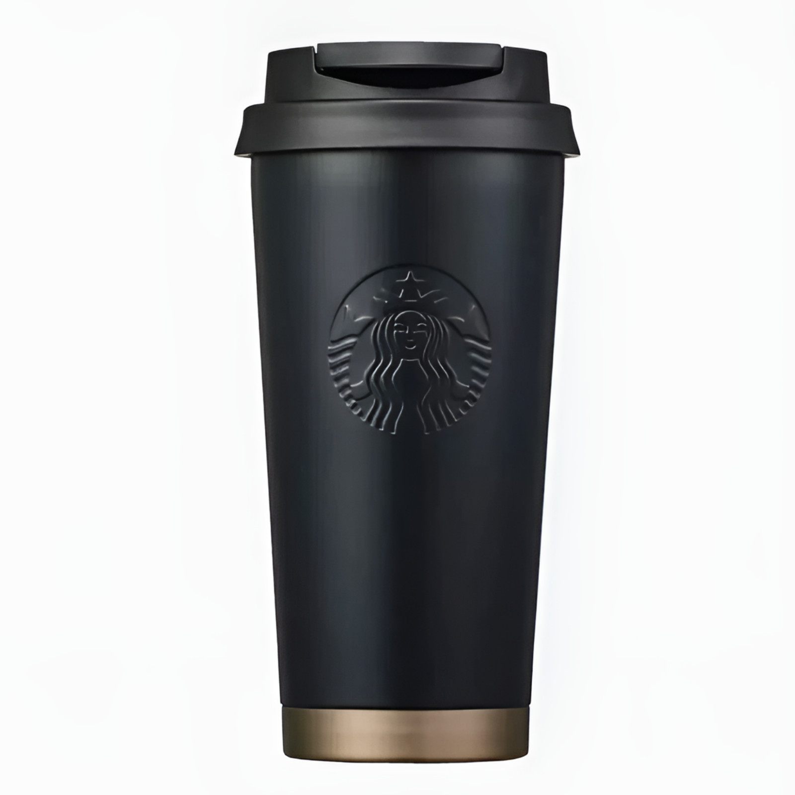 Starbucks Korea 2024 SS Black Matte Elma Tumbler 473ml-Brand New, Unopened