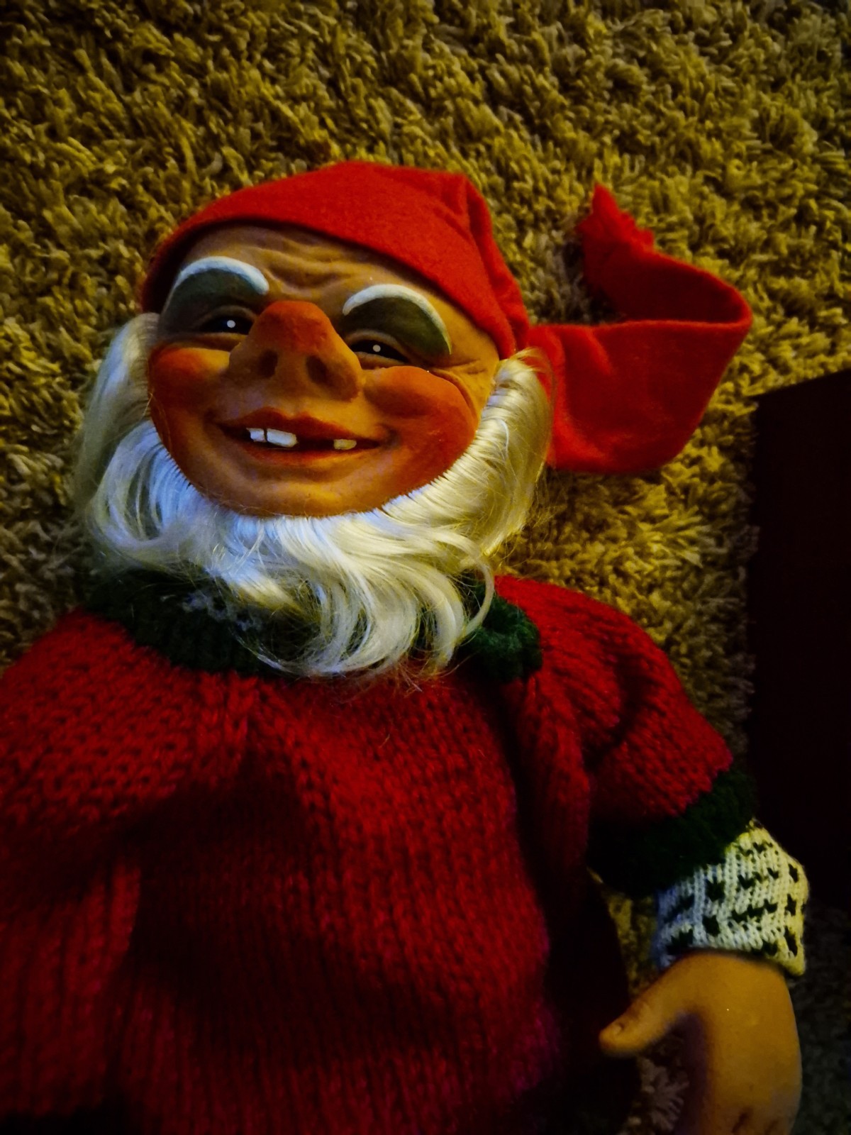 Arne Hasle Askim Norge Elf Troll Gnome Shelf Sitter Norwegian Christmas Vintage
