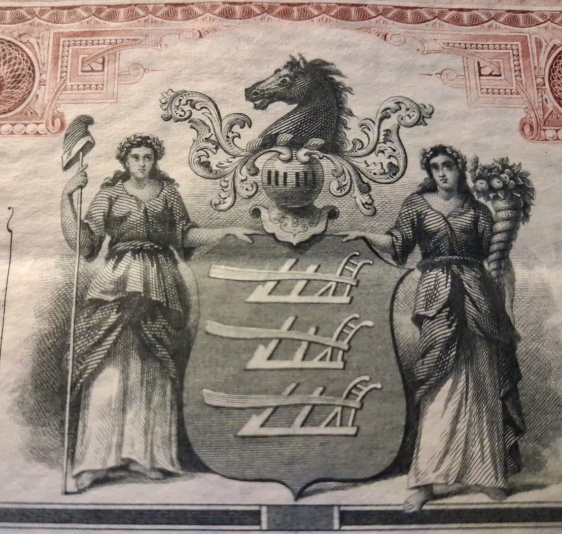 SLING''s 🪙RARE $1000 City of Jersey City - Original GOLD BOND Certificate SLING''s 🪙RARE $1000 City of Jersey City - Original GOLD BOND Certificate