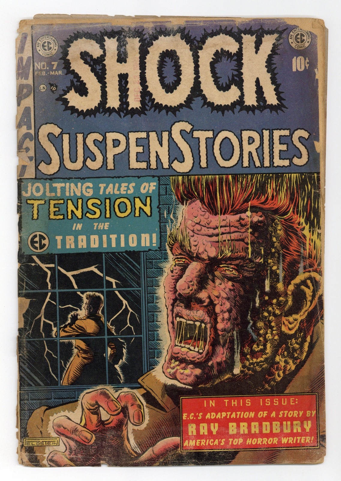 Shock Suspenstories #7 PR 0.5 1953