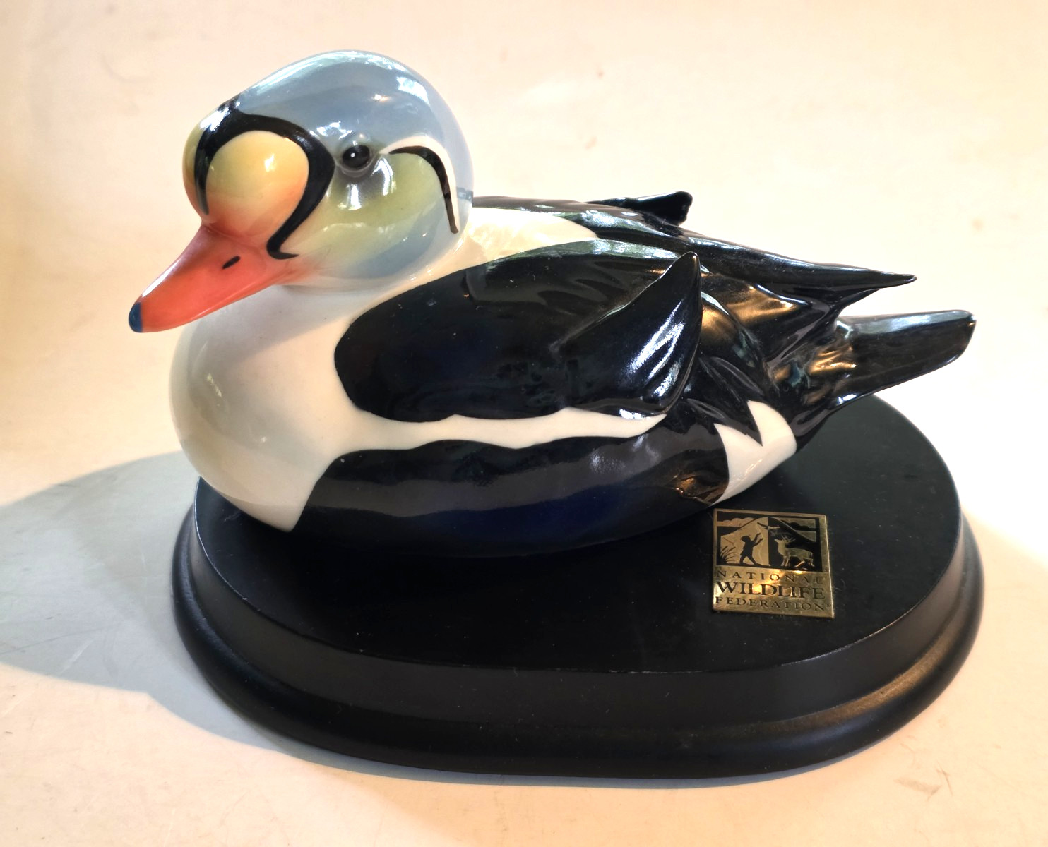 Enesco National Wildlife Federation 1997 Duck Figurine Porcelain on base *EXC Enesco National Wildlife Federation 1997 Duck Figurine Porcelain on base *EXC