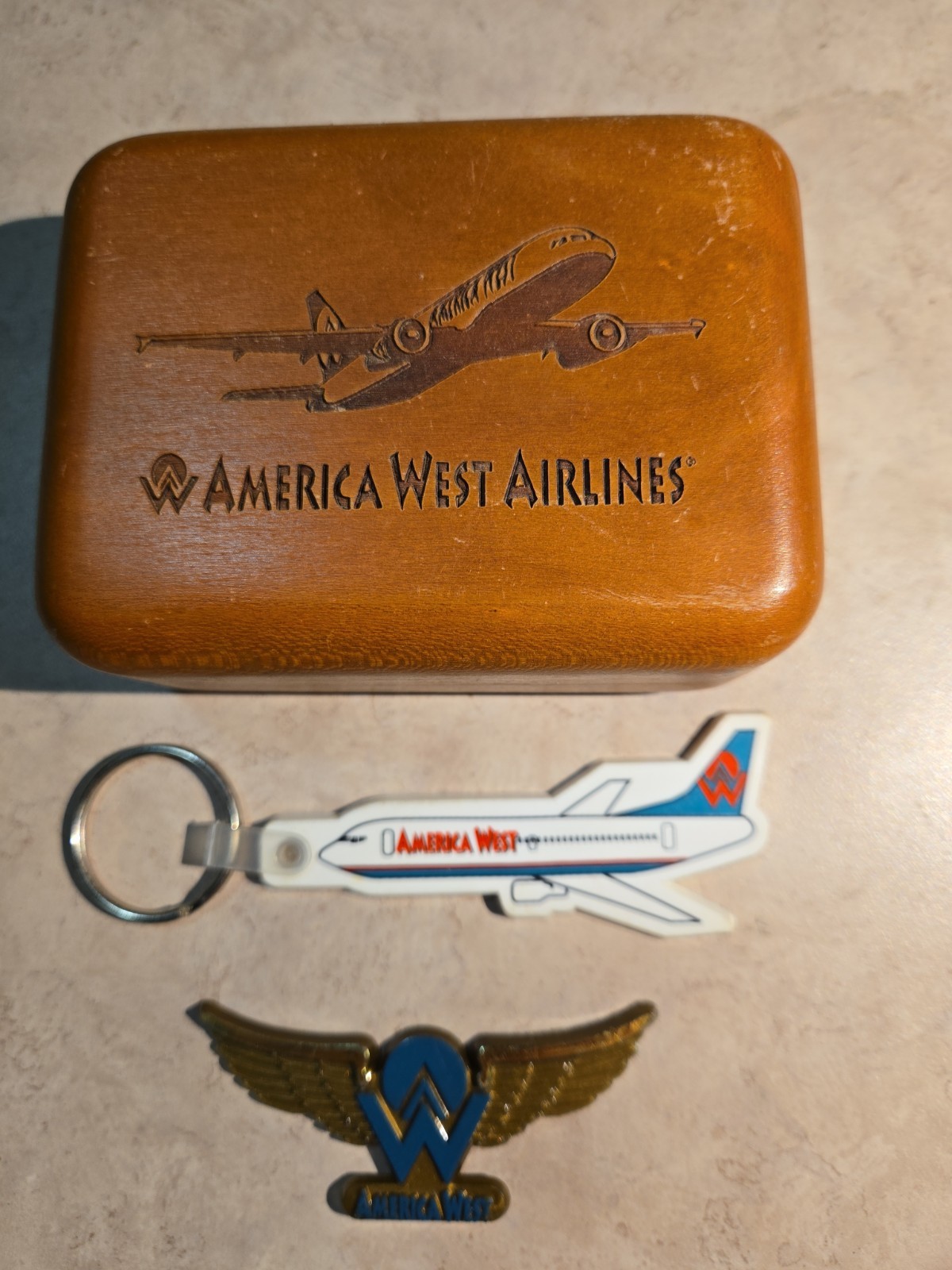 America West Airlines Collection Lot Of 3