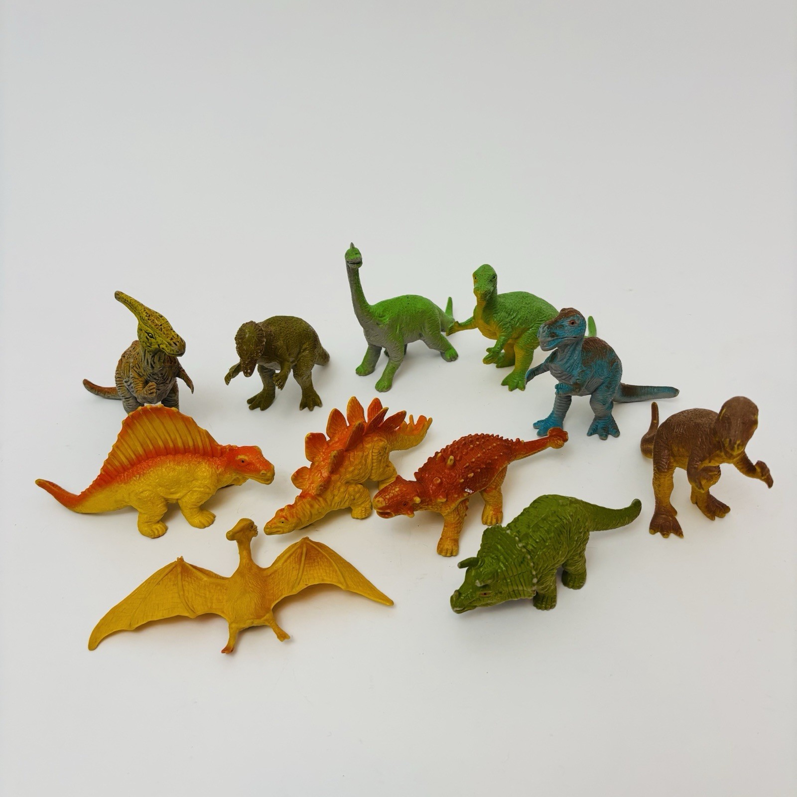 Vintage UKRD Educational Dinosaurs 1992 Action Figure Toy 11 Figurines Lot Vintage UKRD Educational Dinosaurs 1992 Action Figure Toy 11 Figurines Lot