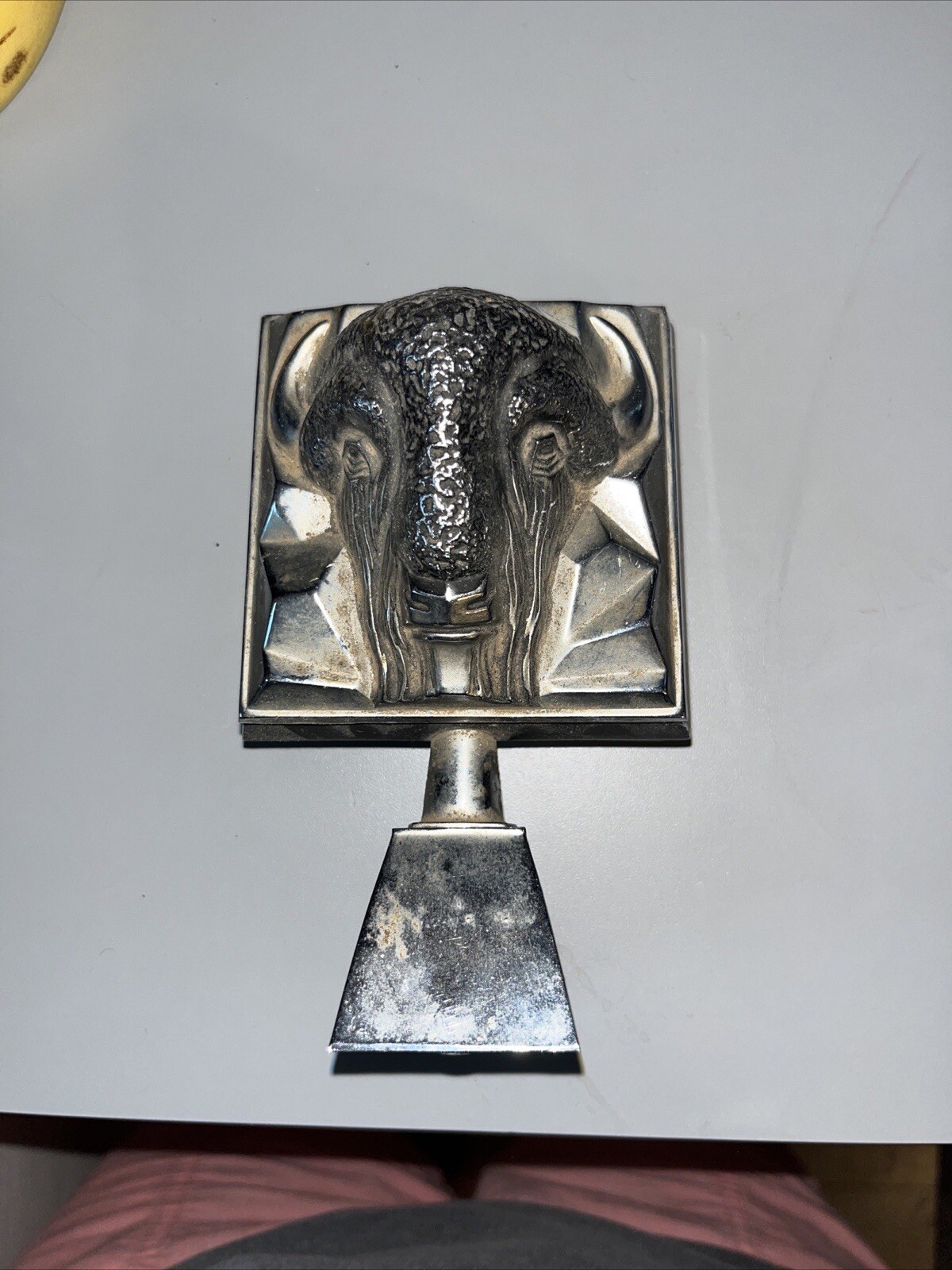 Rare Vintage Chevrolet Chevy Bison Hood Ornament  1977-1987