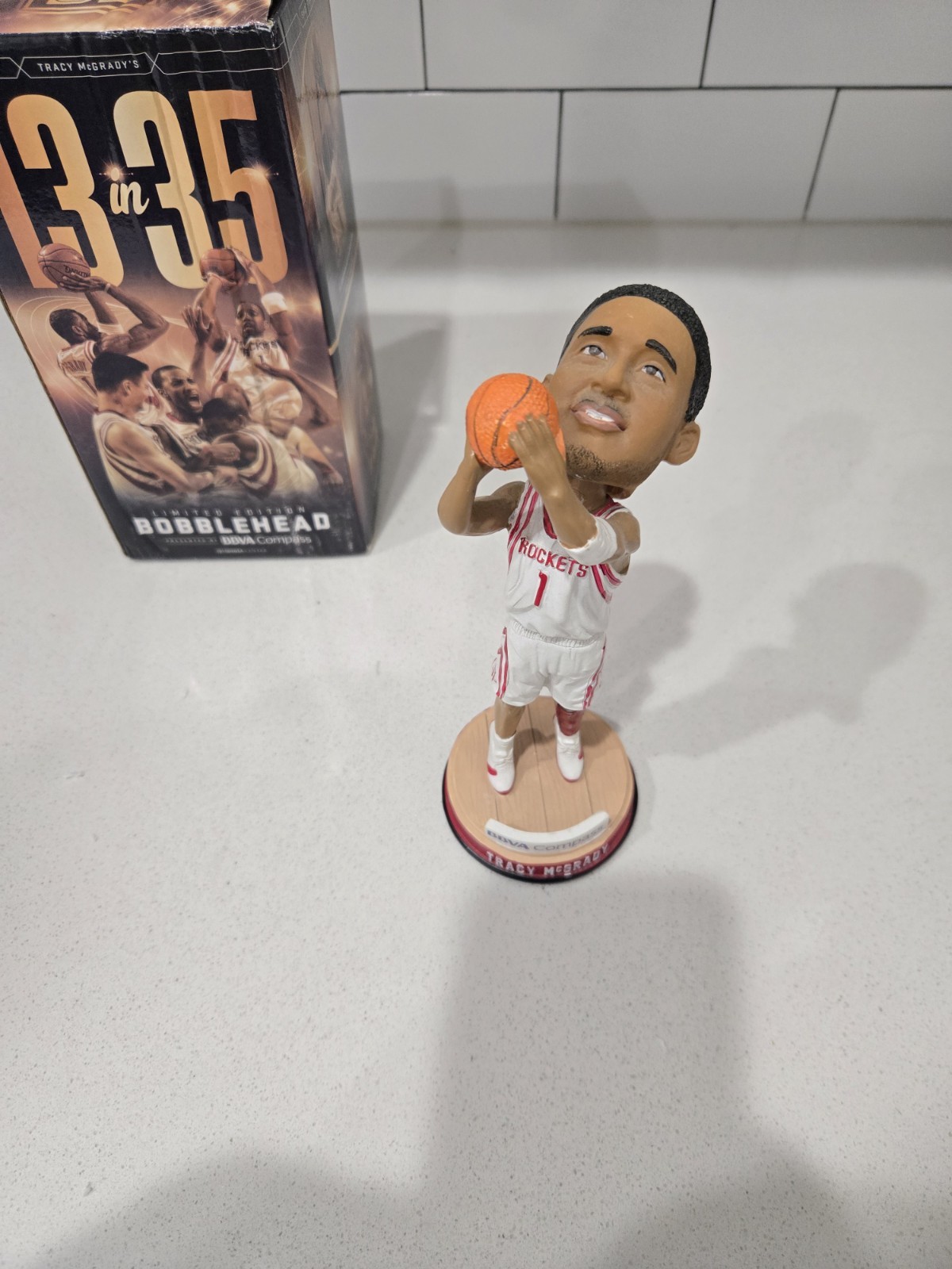 Tracy McGrady Houston Rockets 13 In 35 Bobblehead W/box SGA